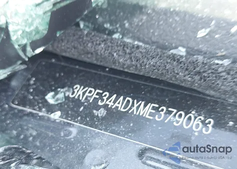 2021 Kia Forte Gt-Line z USA, uszkodzony, nr VIN 3KPF34ADXME379063